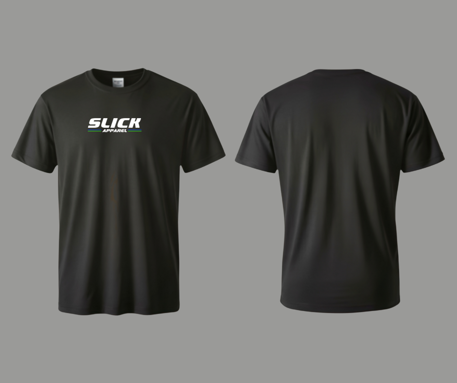 Core Tee – Blue and Green